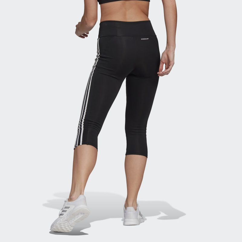 Adidas designed to move high-rise 3-stripes 3/4 sport tights gl3985-null