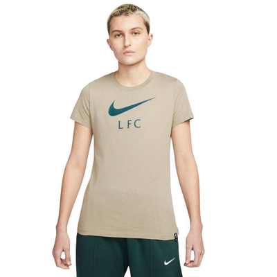 Liverpool womens swoosh club t-shirt, Mystic Stone, medium