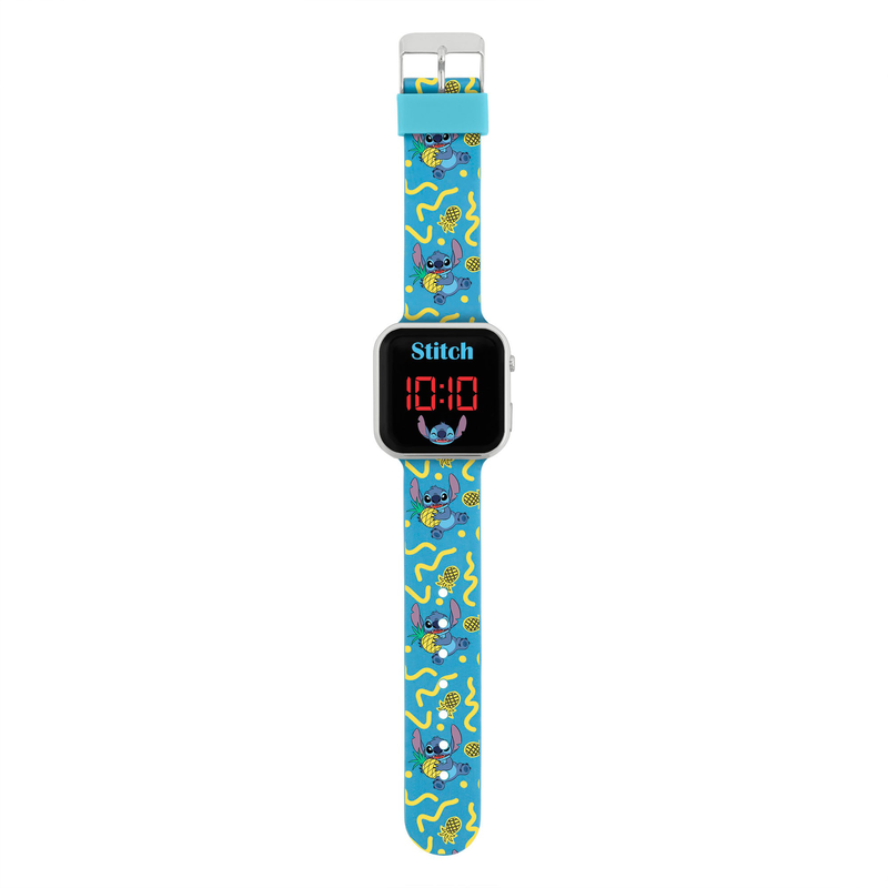 Disney lilo & stitch blue strap led digital watch-null