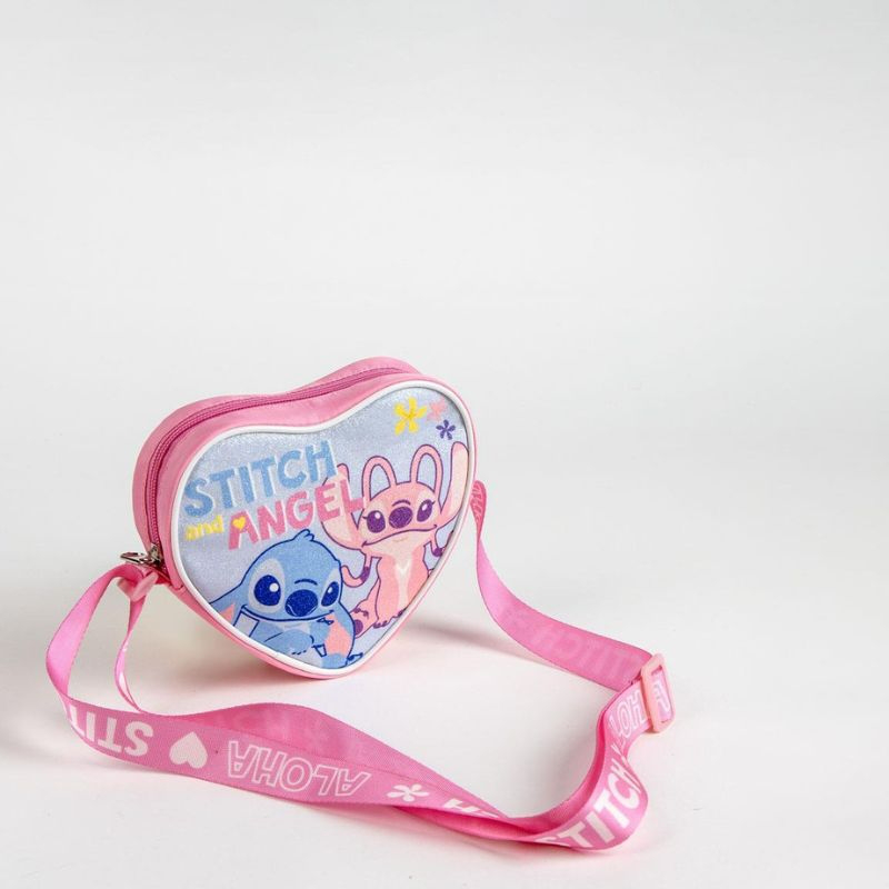 Stitch heart-shaped bag 2100005667-null