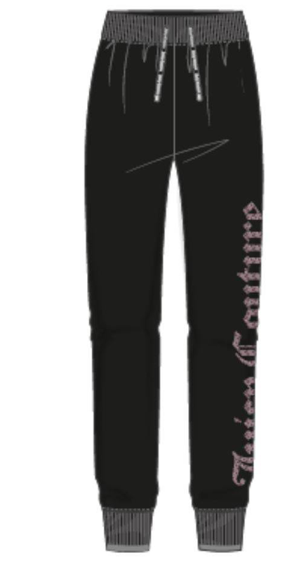 Juicy Couture girls metallic chenille jogger-null