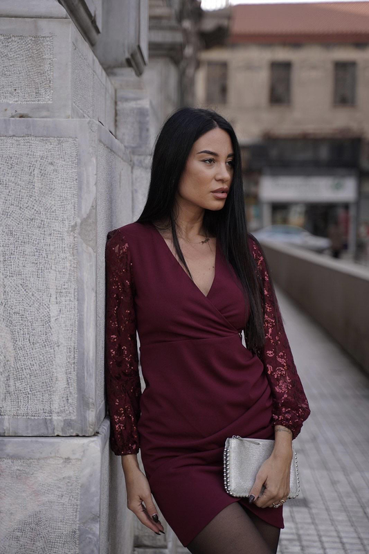 Dress by donna martha - bordeaux-null