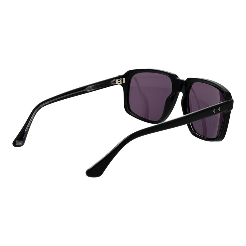 Black acetate sunglasses-null