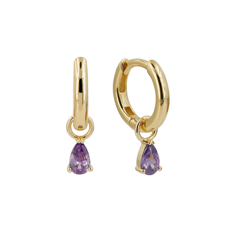 Product image: Tear drop hoops-null