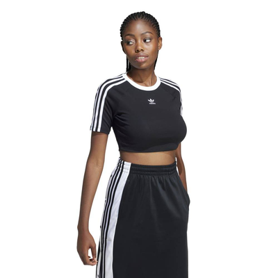 Adidas 3 s baby tee, Black, medium