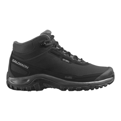 Winter shelter waterproof boots, Black / Asphalt, medium