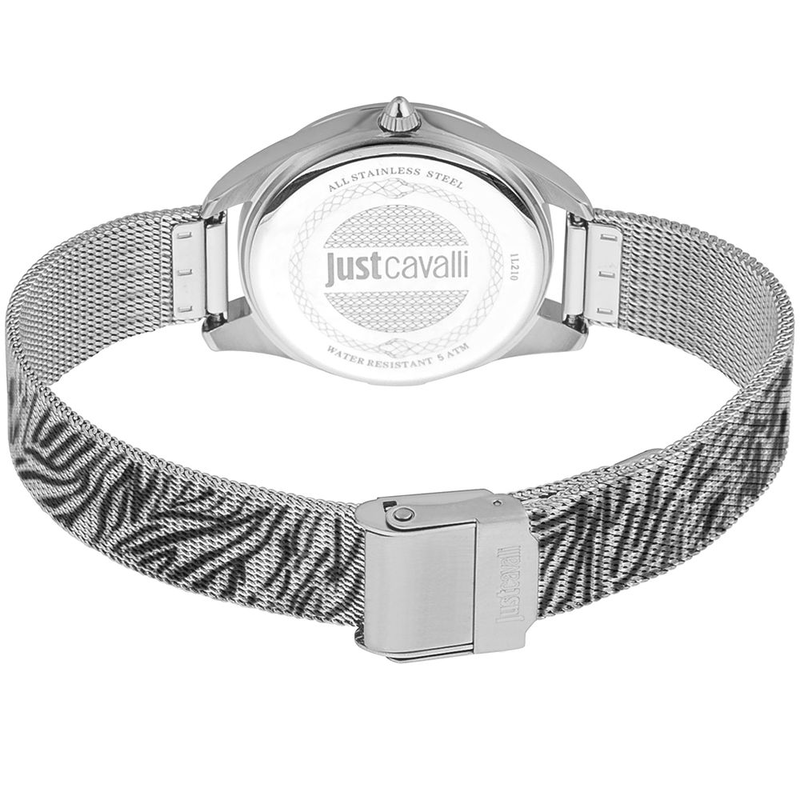 Multicolor stainless steel dress watch-null