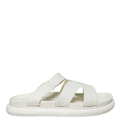 Hellene flats - white, White, medium