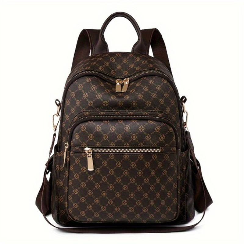 Product image: Fashion plaid backpack for women-null