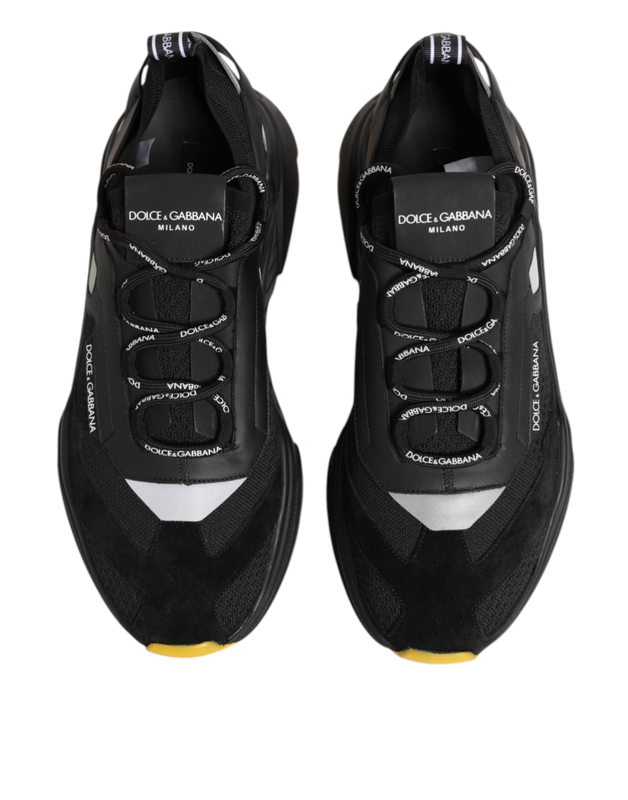 Black daymaster low top men sneakers shoes-null