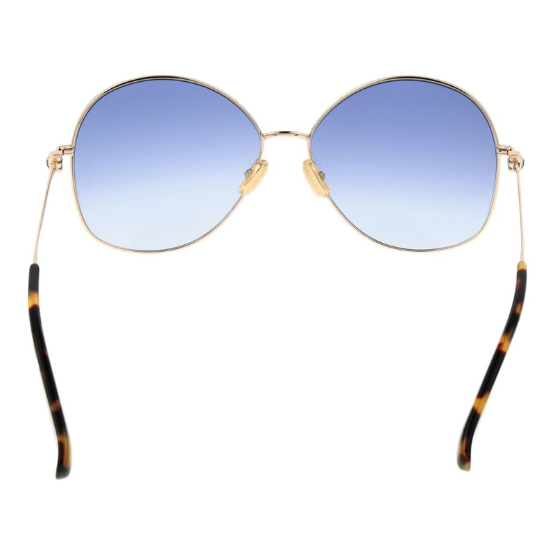 Gold metal sunglasses-null