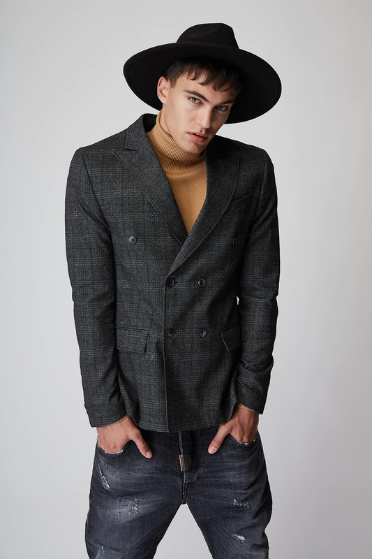 Product image: Stefan crossbody check jacket-null