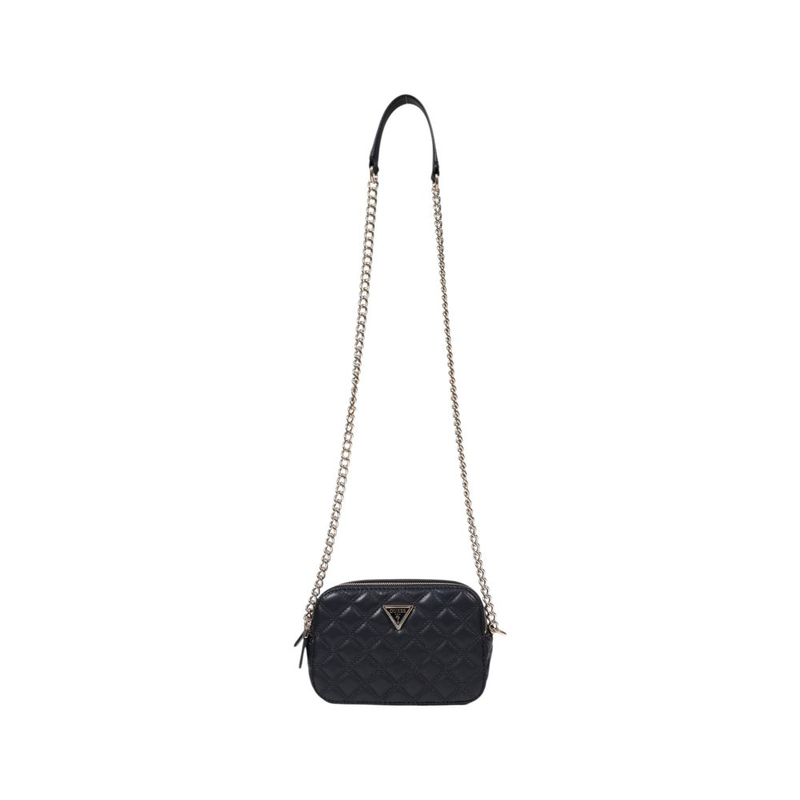 Black polyethylene handbag-null
