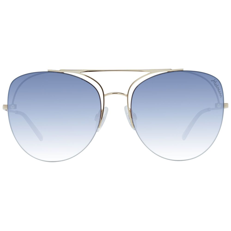 Gold metal sunglasses-null