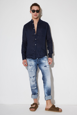 Stefan proper linen shirt