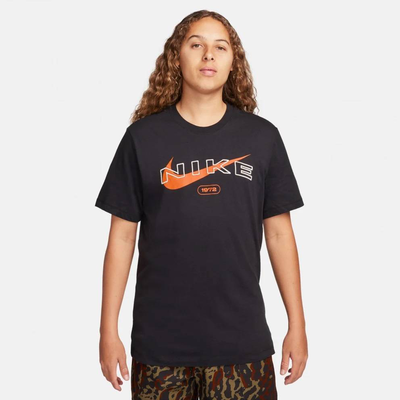 Mens sportswear tee club, Black, medium