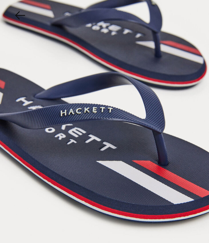 Hackett man sport beach flip-flops hms21277-null