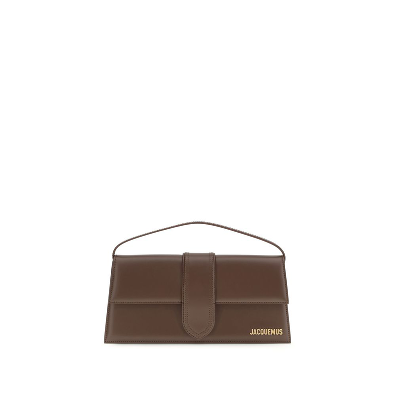 Brown calf leather bos taurus shoulder bag-null
