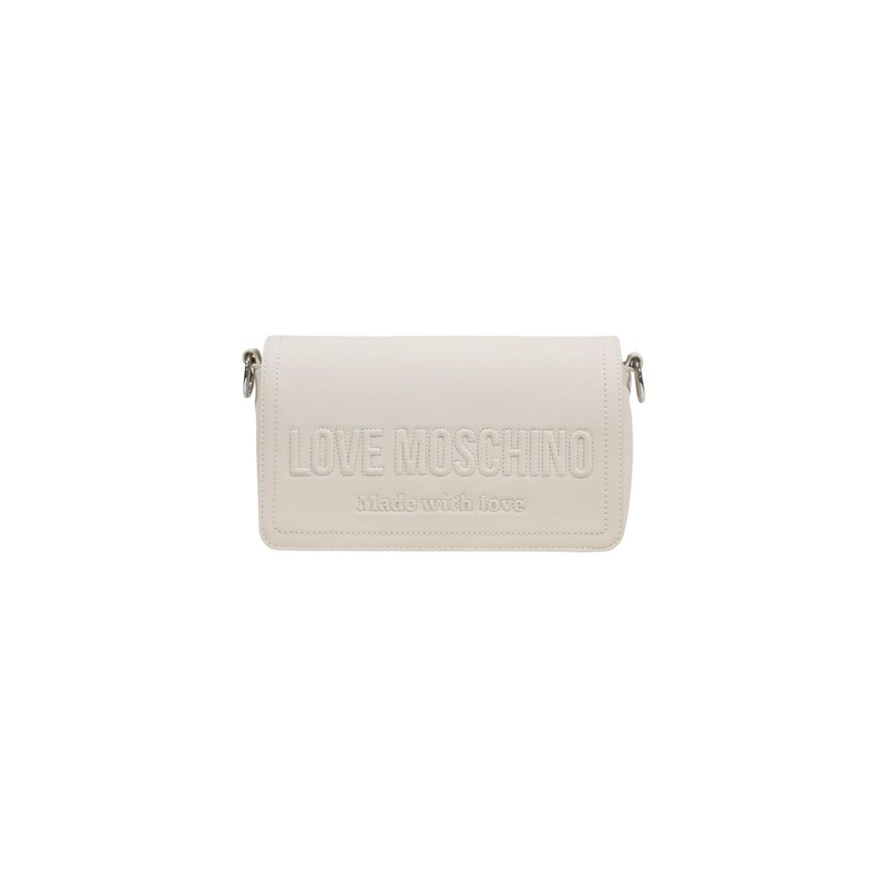 Beige polyethylene handbag-null