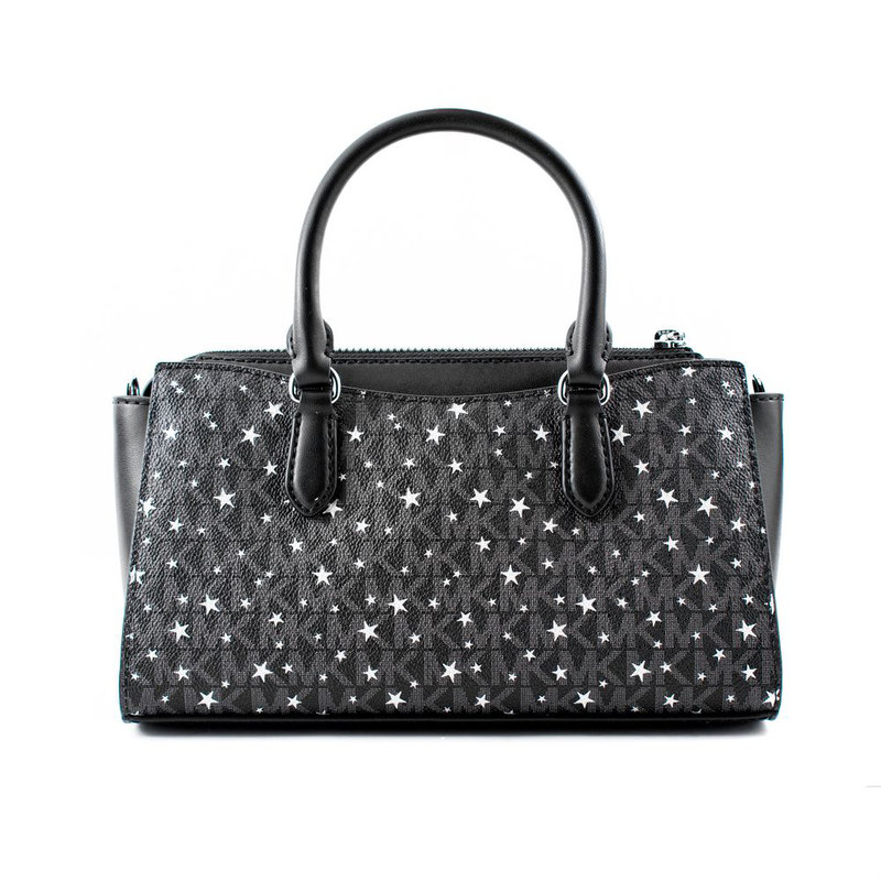 Black canvas handbag-null