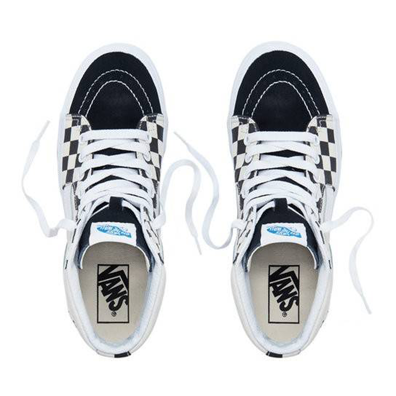 Vans sk8-hi checkered sidewalk image number null