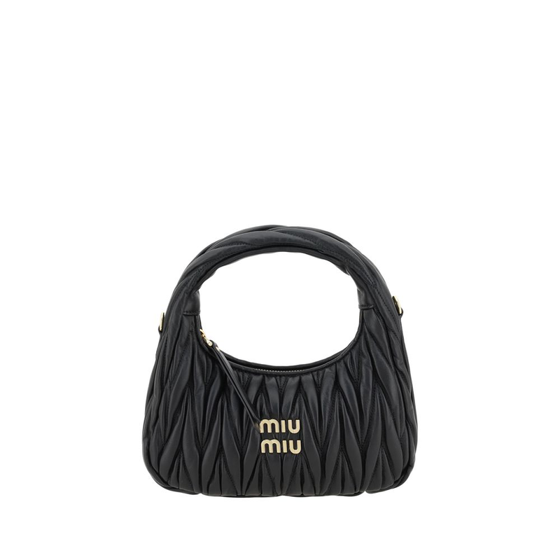 Black calf leather bos taurus handbag-null