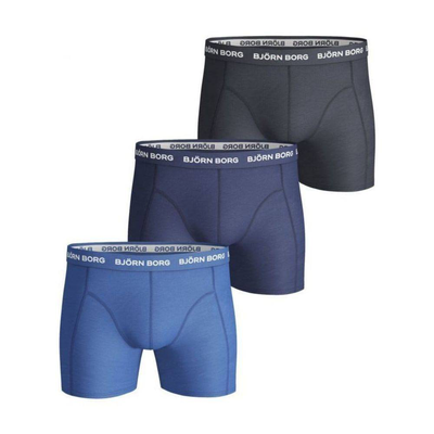 Mens essential boxer 3 pack, Assorted, medium