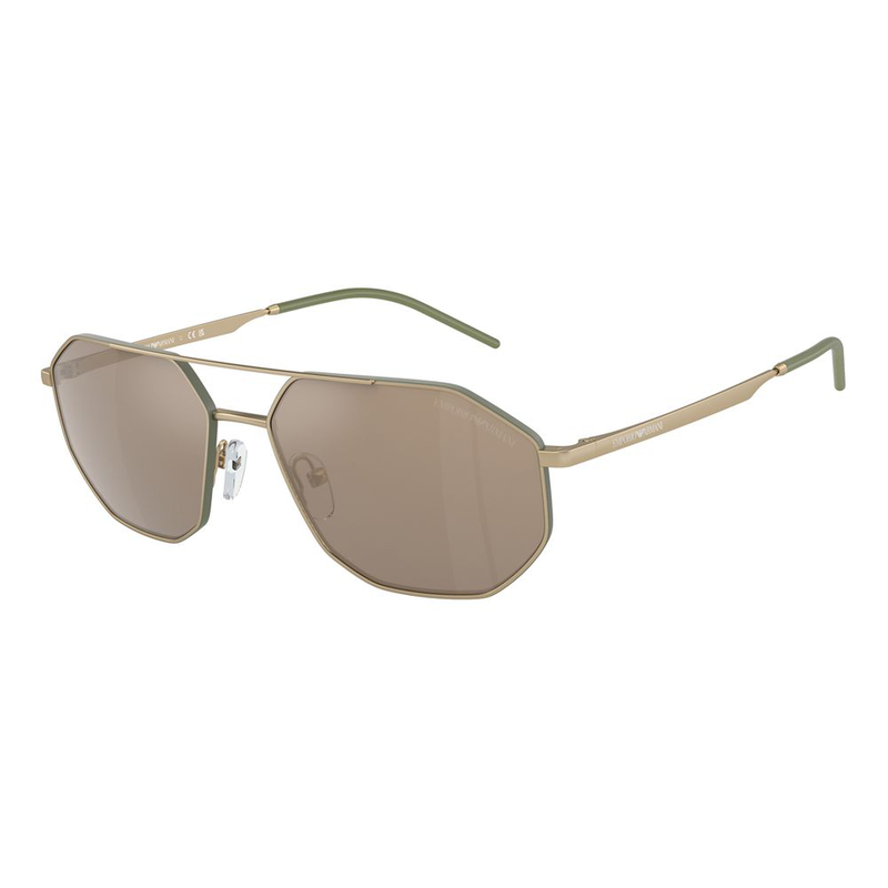 Gold metal sunglasses-null