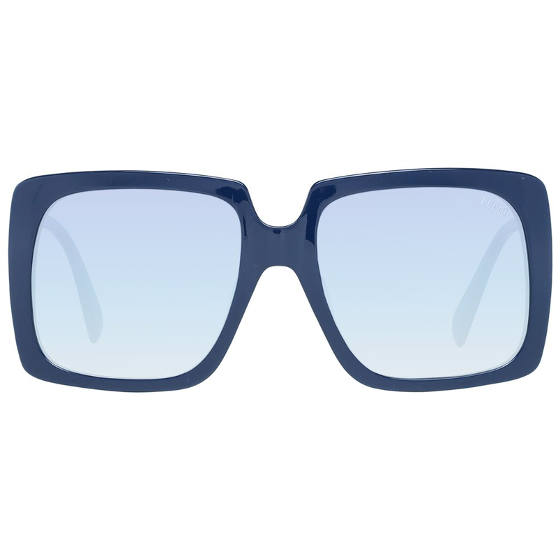 Blue plastic sunglasses-null