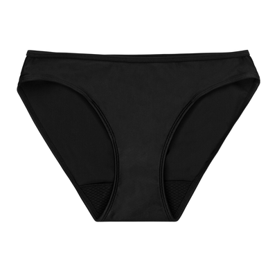 Swimwear bikini bottom light-moderate, Black, medium