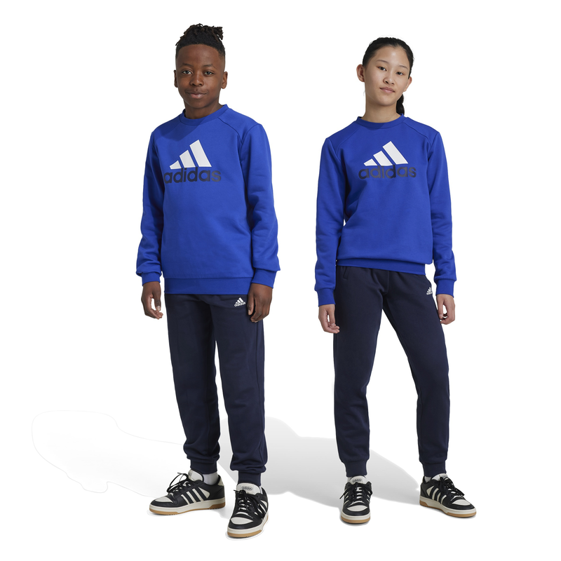 Adidas boys essentials big logo fleece jogger set-null