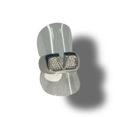 Silver 925 ring, Silver, medium