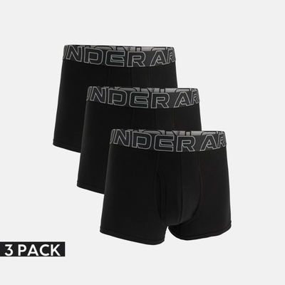 Men's perf cotton 3 inches, Black, medium