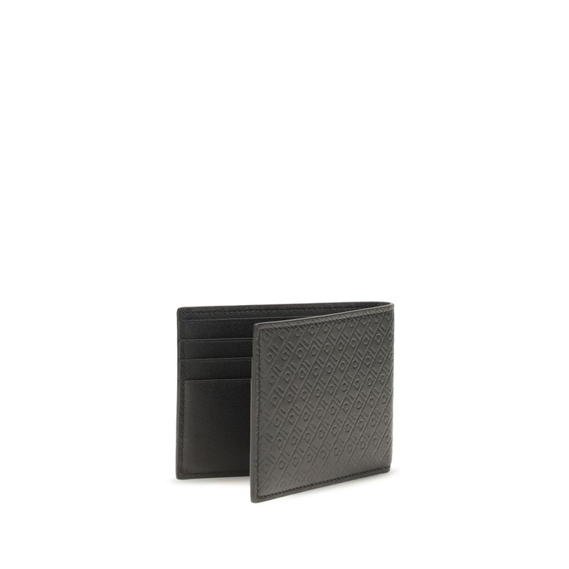 Black calf leather bos taurus wallet-null