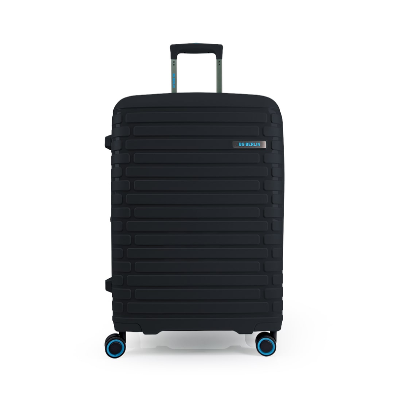 Bg berlin - soda medium size (4 wheel), double security zipper, 66cm/24in luggage / suitcase-null