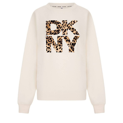 Logo sweater, Eggnog, medium