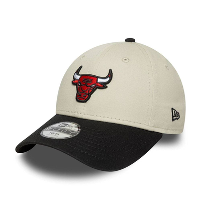 New era child/youth colour block 9forty chicago bulls adjustable cap, Light Beige, medium