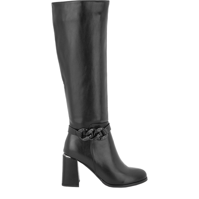 Seven γυναικεία μπότα, Black, medium