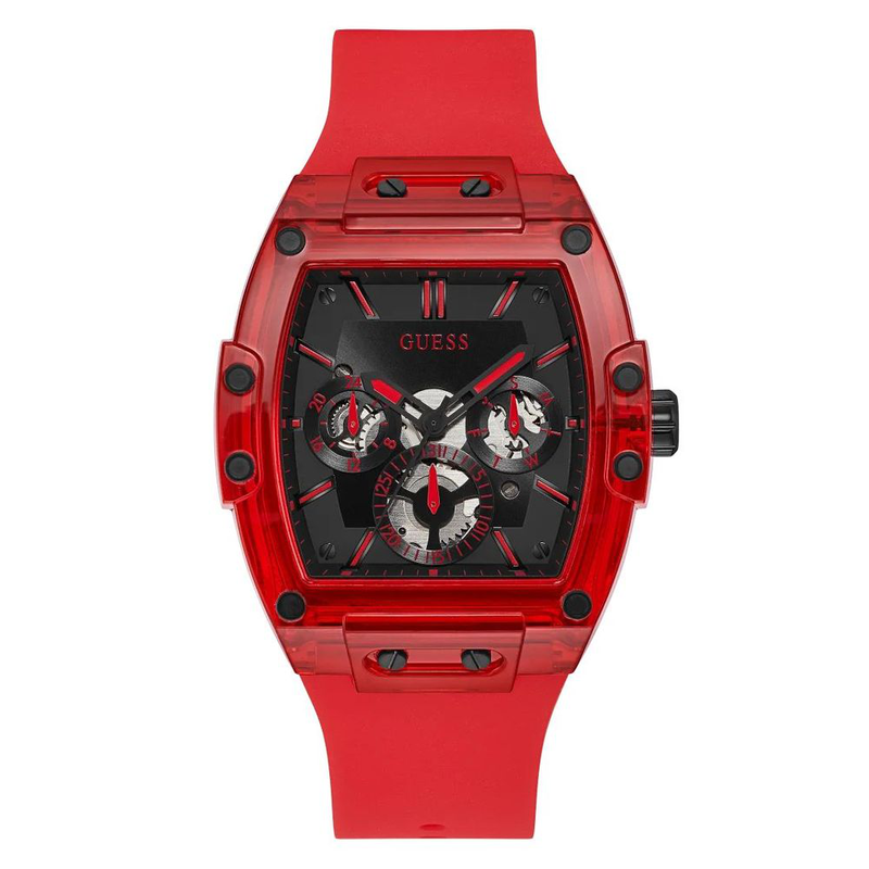 Multicolor synthetic dress watch-null