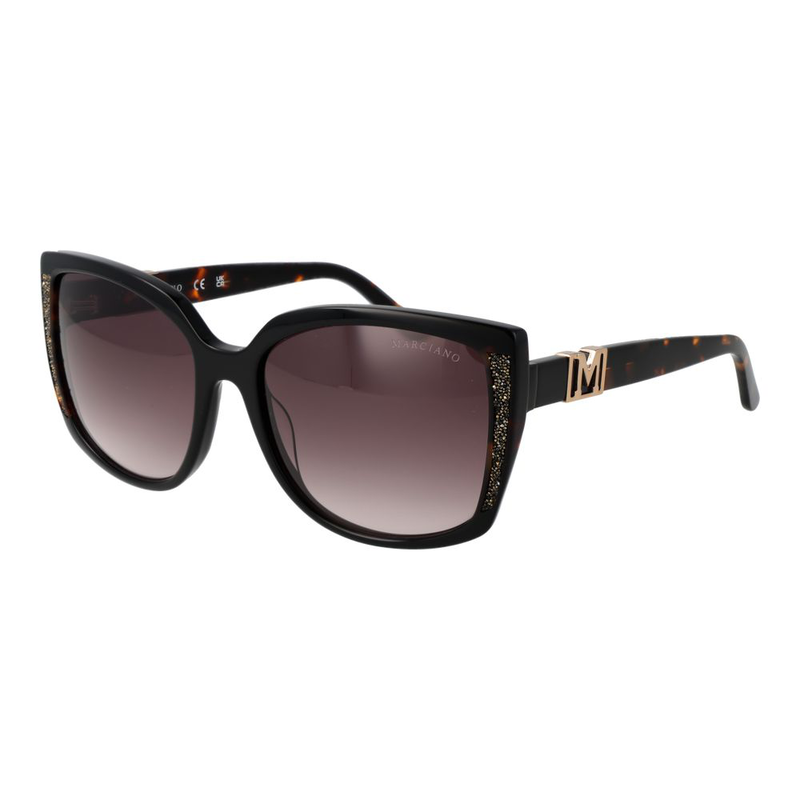 Brown plastic sunglasses-null