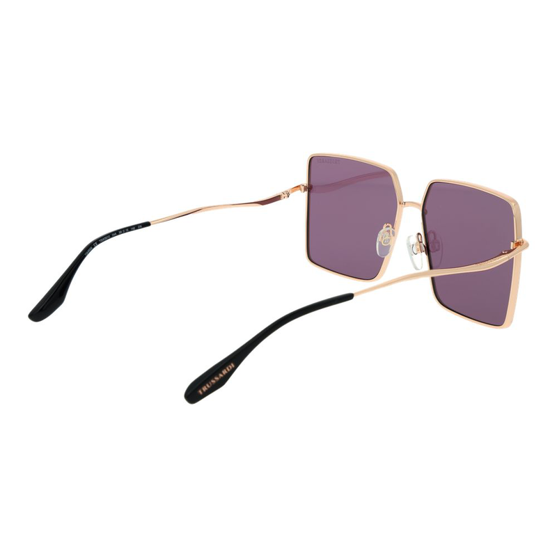 Gold stainless steel sunglasses-null