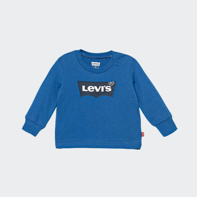 Batwing longsleeve, Blue, medium
