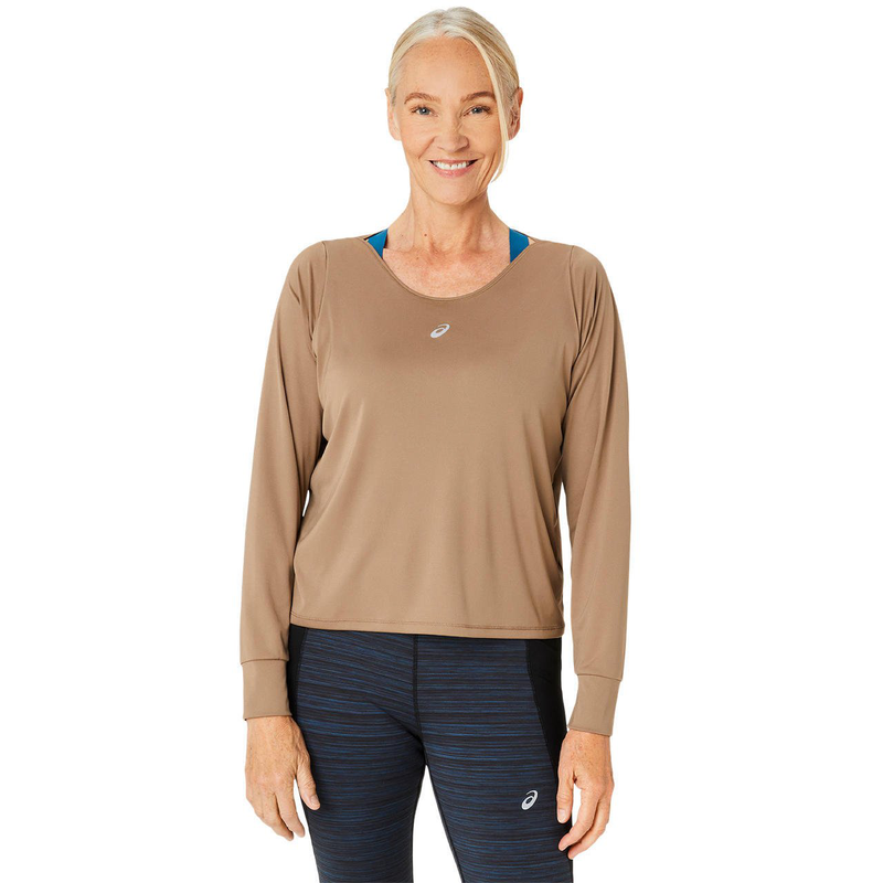 Product image: Asics women's nagino run ls top-null
