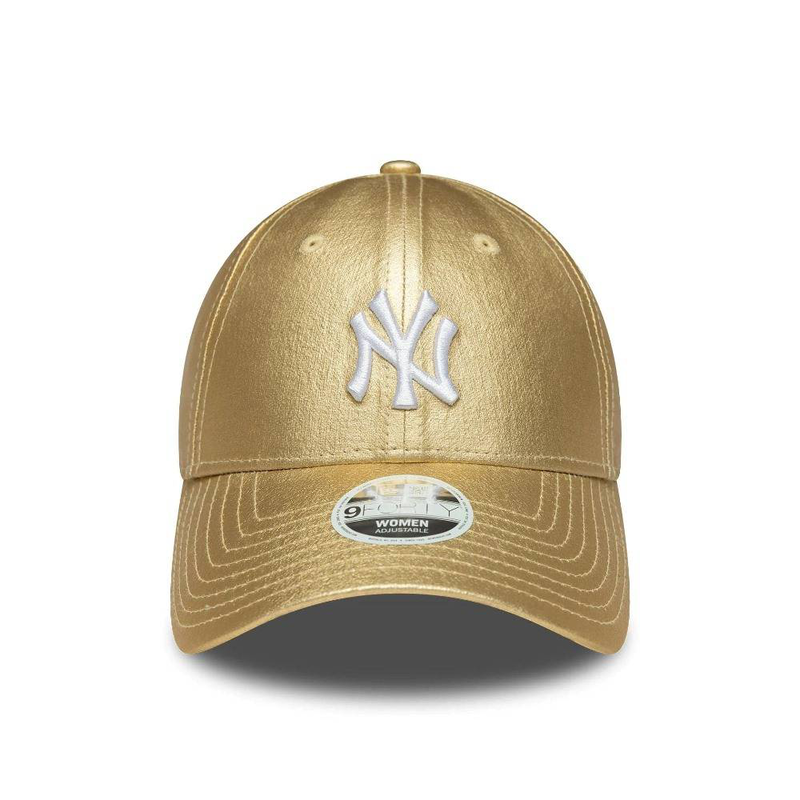 Women metallic 9forty  york yankees adjustable cap-null