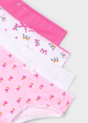 Βρακακια 4 τεμαχια, Pink, medium