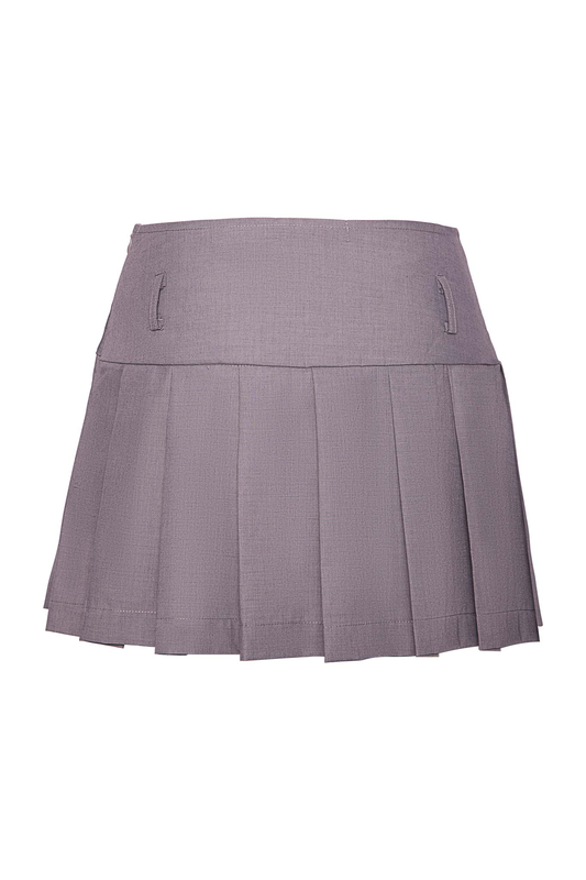 Pleated skort-null