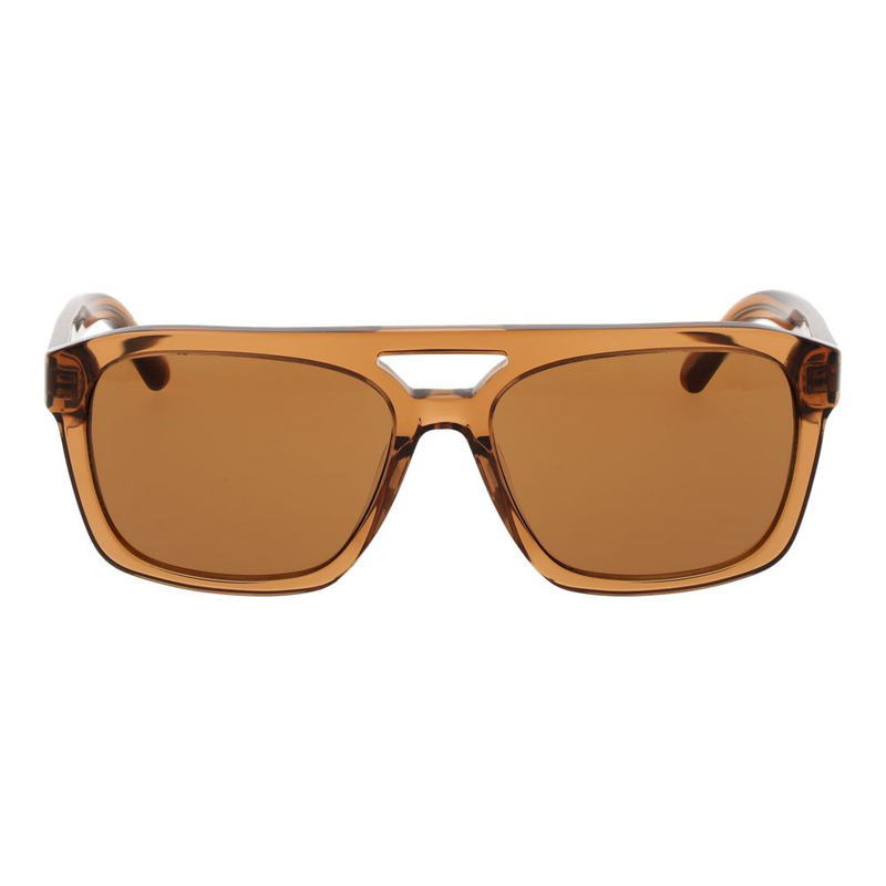Brown plastic sunglasses-null