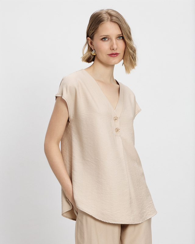 Blouse v neck-null