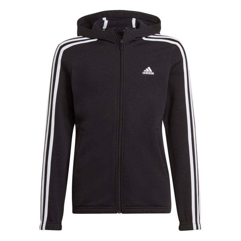 G 3-stripes fleece fz hoodie-null