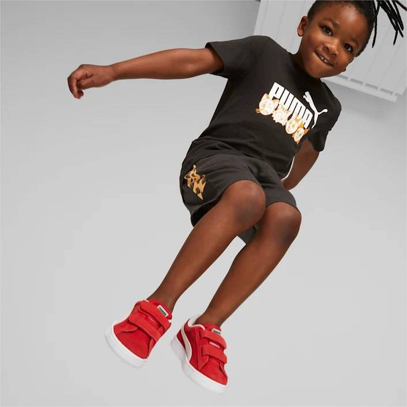 Puma ess+ puma mates little kids tee-null
